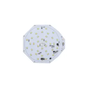 Papan sirkuit aluminium Display Pcba lampu Led manufaktur desain perakitan Pcb kustom Satu Atap