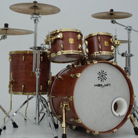 Hailun Yishujia Bubinga Burl Drum Sets High-quality Percussion Instrument Factory Direct Sales Factory Direct CHEAP
