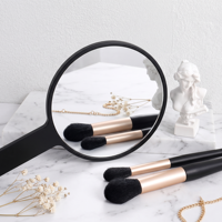 Nuevo Producto, Espejo de Mano en Cuatro Tamaños, Múltiples Colores, Espejos Pequeños de Maquillaje para Estudiantes con Decoración de Lazo