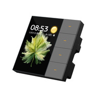 FY854 Panneau tactile intelligent Tuya pour maison connectée, type 86, système de contrôle intelligent Zigbee Android