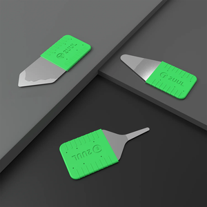 2UUL DA91 Xyz, herramientas abiertas de pantalla LCD para desensamblador de teléfono móvil, pieza de palanca de hoja de reparación de extracción de <span class=keywords><strong>tarjeta</strong></span> de acero inoxidable de 0,1mm - Product Image 6