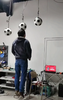 Utilisation d'un ballon de football aérien, Top Ball Game Jeux interactifs Jeux d'événement Jeux de carnaval Accessoires