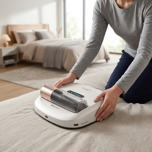 Robot de nettoyage de lit intelligent, <span class=keywords><strong>aspirateur</strong></span> UV anti-acariens, portable, rechargeable, <span class=keywords><strong>pour</strong></span> <span class=keywords><strong>canapé</strong></span> et matelas, aspiration 121-150 AW - Product Image 6