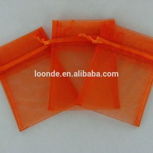 Sac cadeau en organza de haute qualité en gros avec cordon de serrage - Product Image 2