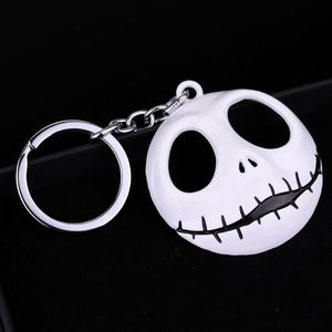Porte-clés en métal Jack Skellington de L'Étrange Noël de Monsieur Jack, breloques, cadeau d'Halloween pour hommes et femmes - Product Image 2
