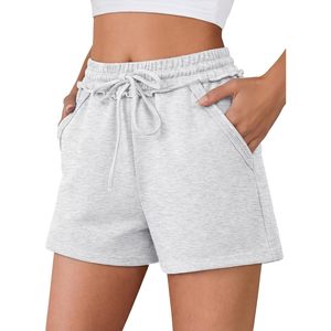 FOXA Short de sport pour femme, décontracté, ample, avec cordon de serrage, confortable, pour l'entraînement, la course, la plage, les vacances - Product Image 1