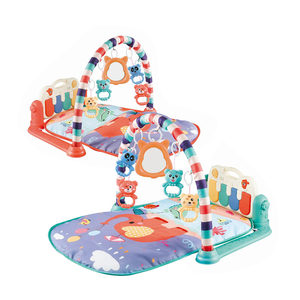 <span class=keywords><strong>Activité</strong></span> de tapis de gym personnalisé hochet kick and play piano pour bébés avec musique légère - Product Image 1