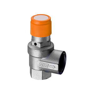 Válvula DE SEGURIDAD FAR para sistemas solares 1/2 Bar 6,0 Potencia neumática/manual de alta temperatura para medios de agua, petróleo y gas - Product Image 2