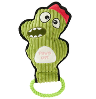 Juguete de Peluche Resistente e Interactivo para Perros, Juguete de Peluche para Aliviar el Aburrimiento