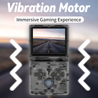 Vente flash Anbernic RG35XXSP, puce à interrupteur à effet Hall, prise en charge de la sortie BT et HD, processeur Cortex A53, console de jeu en forme d'ordinateur pour jouer aux jeux PC librement