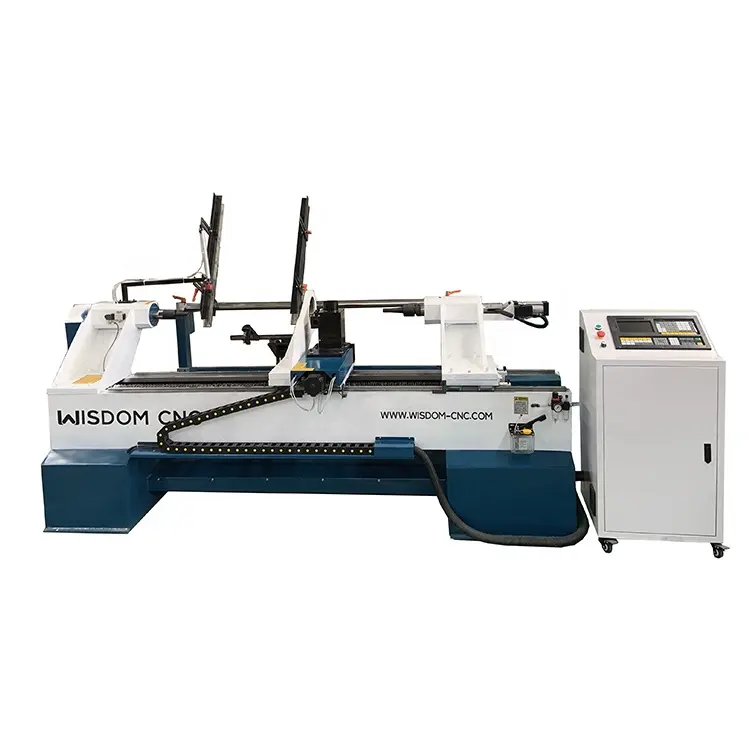 الحكمة CNC WS-L1530A التحميل التلقائي مخرطة الخشب الصين للخشب تحول التلقائي