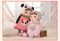 Metoo sac à dos pour enfants animal koala panda sac à dos en peluche personnalisé