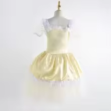Vestido <span class=keywords><strong>de</strong></span> Ballet Profesional Romántico <span class=keywords><strong>de</strong></span> Tul Largo para Niñas, <span class=keywords><strong>Disfraz</strong></span> <span class=keywords><strong>de</strong></span> Bailarina con Estampado Luminoso - Product Image 2