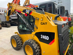 Chargeuse compacte d'occasion Caterpillar CAT 246D d'origine, capacité de 2 tonnes, moteur de 60 kW, boîte de vitesses, roulement, à vendre - Product Image 3
