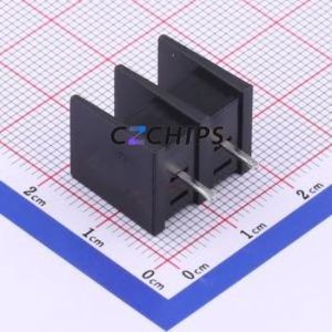 KF25C-7.62-2P Barrier Terminal Block Through hole Component (THT),P=7.62mm Connector Two Sides 7.62mm 1x2P Straight Pin - Product Image 2