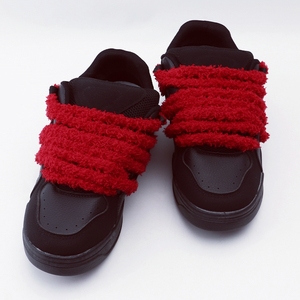 1 Paar Neue 1 cm Breite Runde Plüsch-Schnürsenkel für Sneaker, Flache Schuhe, Freizeit-Schnürsenkel 80 cm/100 cm/120 cm/140 cm/160 cm Schuhzubehör - Product Image 6