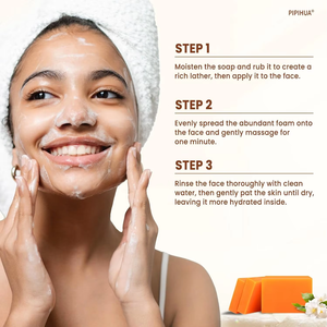 Handmade Kojic axit mặt xà phòng rắn đu đủ xà phòng truyền với các loại tinh dầu thơm thương mại qua biên giới Philippines 100g Trọng lượng - Product Image 5