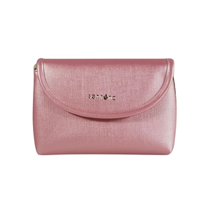 Custom logo Large PU Cosmetic <b>Bag</b> Waterproof pink Leather Pouch Toiletry Makeup Organizer Personalized Logo for Travel - Product Image 4