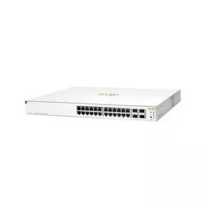 JL684A <b>Switches</b> Instant on 1930 24G Class4 <b>PoE</b> 4SFP/SFP+ 370W <b>Switch</b> 24-Port Network <b>Switch</b> - Product Image 1