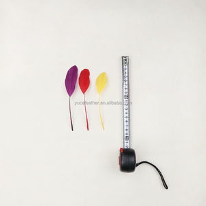 Plumas de Ganso de 13-17 cm, Teñidas a Rayas, Multicolores, Venta al por Mayor Directa de Fábrica para Decoración de Eventos - Product Image 6