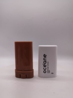 Contenants vides en plastique PP anti-déversement avec couvercles intelligents pour bâtonnets de déodorant ou de crème solaire, formats 5g/15g/20g/30g/1 once