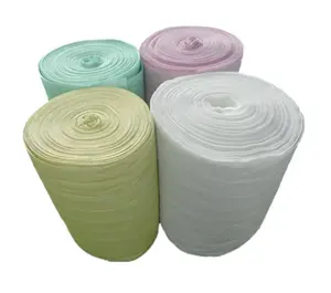 For industrial non-woven synthetic fiber bag air filter media roll