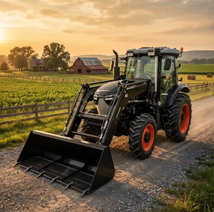 Nuovo Trattore Agricolo di Lusso 4x4 da 120-150 CV con Cabina, Cambio Automatico e Pompa Idraulica, Ideale <span class=keywords><strong>per</strong></span> Piccole Fattorie - Product Image 1