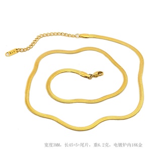 Collares ajustables de cadena de serpiente y collar de espiga para mujer, de acero inoxidable, joyería corporal que se puede usar como cadena de cintura, pulsera o tobillera - Product Image 5