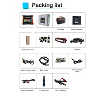 Testeur multifonction tout-en-un 8 pouces avec écran Retina AHD CVI TVI SDI TDR CCTV IP Caméra 8K X9-MOVTADHS