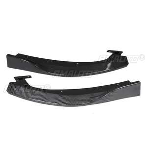 Carbon Fiber Look/Black 3pcs <b>Car</b> Rear Bumper <b>Diffuser</b> Splitter Lip Spoiler Bumper Guard Protector <b>for</b> Honda <b>for</b> Civic 2016-2019 - Product Image 5