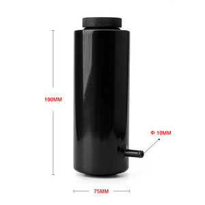 Filtro de Recuperación de Gases de Escape Universal de Aleación de Aluminio de 800 ml, para Sistemas de Motor de Automóviles - Product Image 2