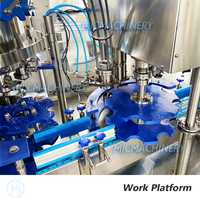 Machine automatique de remplissage et de scellage de canettes en aluminium Ligne de production de conserves de jus de fruits pour boissons