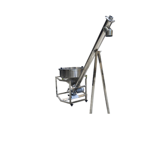 Transportador Espiral de Acero Inoxidable, Transportador Automático de Alimentación y Elevación de Tornillo para Material de Polvo de Calcio, Harina de Alimentos - Product Image 4