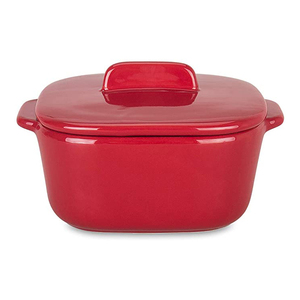 Petites boîtes de conserve d'assaisonnement rondes blanches <span class=keywords><strong>Ramequin</strong></span> en céramique pour la cuisson <span class=keywords><strong>Mini</strong></span> cocotte avec couvercle Soufflé en grès avec couvercle Soucoupe - Product Image 5
