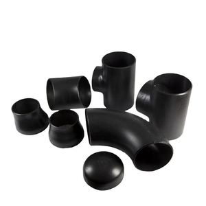 Chất lượng cao màu đen lịch trình 40 80 ống thép carbon phụ kiện khuỷu tay - Product Image 2