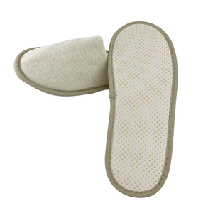 Chaussons d'hôtel de luxe 5 étoiles à bout fermé jetables pour invités - Product Image 4