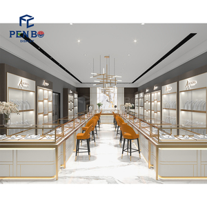 Nóng bán đồ trang sức sang trọng kính hiển thị <span class=keywords><strong>Showcase</strong></span> đồ trang sức kiosk cho trung tâm mua sắm hiện đại cửa hàng thiết kế truy cập cho cửa hàng đồ trang sức - Product Image 1