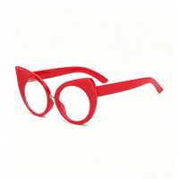 Lunettes anti-lumière bleue rétro SM9165, monture PC unisexe avec accents métalliques dorés