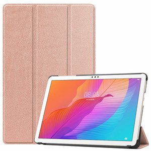 Étui intelligent en cuir à trois volets avec support pour tablette <span class=keywords><strong>Huawei</strong></span> Honor Tab 6/Tab X6/Enjoy Tab 2/<span class=keywords><strong>Matepad</strong></span> <span class=keywords><strong>T10S</strong></span>/T10 10.1 pouces - Product Image 1