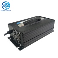 Chargeur de batterie multi-tension 1200W 48V 20A 110V/220V en aluminium pour batteries au plomb 100-180Ah, chariots de golf et voitures électriques