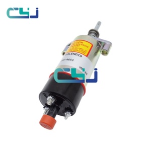 Válvula solenoide de corte de combustible para excavadora E330 E330B E330C 155-4653 1554653, reemplazo para motor 3304 3306 - Product Image 5