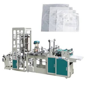 High speed Automatic Sealing Cutting Plastic Slider Zipper Bag Machine Polythene Ziplock Bag Pe Zip Lock Bag Making Machine