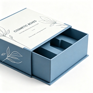Scatola Rigida in Carta con Chiusura Magnetica, Confezione Regalo Cosmetica Personalizzata, Imballaggio Riciclabile per Flaconi di Peptidi - Product Image 3