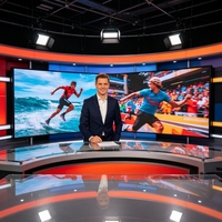 Panel LED Curvo Fijo y Delgado para Video Wall con Gráficos para Pantallas de Visualización en Interiores, Estudios de TV, Tiendas de Cine, Comercios y Educación
