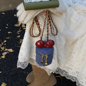 Nuova Borsa a Tracolla da Ragazza di Design 2026 in Colori Pastello con Pelle PU <span class=keywords><strong>e</strong></span> Design con Catena a Fiocco - Product Image 6