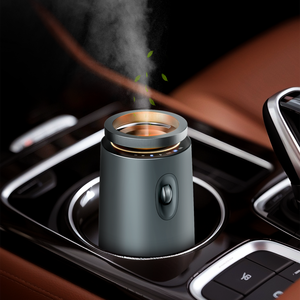 Battery Powered Rechargeable Metal Nebulizer Customizable Logo Waterless Aromatherapy <b>Diffuser</b> for Car Office Household - Product Image 1