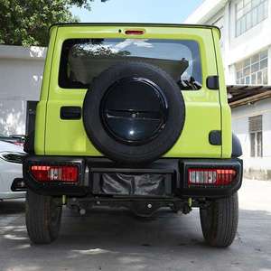 TELLIKA <span class=keywords><strong>Jimny</strong></span> acier <span class=keywords><strong>5</strong></span> <span class=keywords><strong>portes</strong></span> 2023 <span class=keywords><strong>2022</strong></span> noir mat feu arrière lampe garde couverture fer pour <span class=keywords><strong>Suzuki</strong></span> <span class=keywords><strong>Jimny</strong></span> JB64 Jb74 2019-2021 - Product Image 5