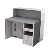 Bureau de contrôle pour billets d'hôtel, multicolore, fourniture d'usine, personnalisé, comptoir d'entrée