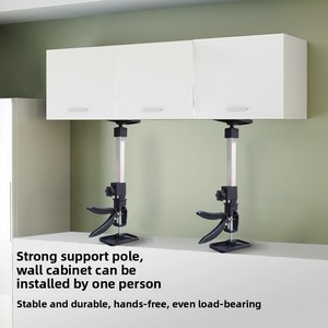 Sistema de Soporte Ajustable de Tercera Mano para Gabinetes, Paneles de Yeso y Madera, con Abrazaderas para Herramientas de Carpintería - Product Image 2