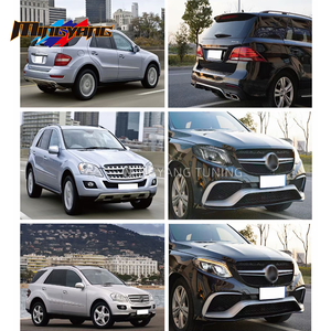 ML W164 05-12 Mise à niveau vers GLE W166 16-19 AMG <span class=keywords><strong>63</strong></span> Facelift Bodykit Pare-chocs de voiture pour Mercedes Benz ML W164 Body Kit - Product Image 6